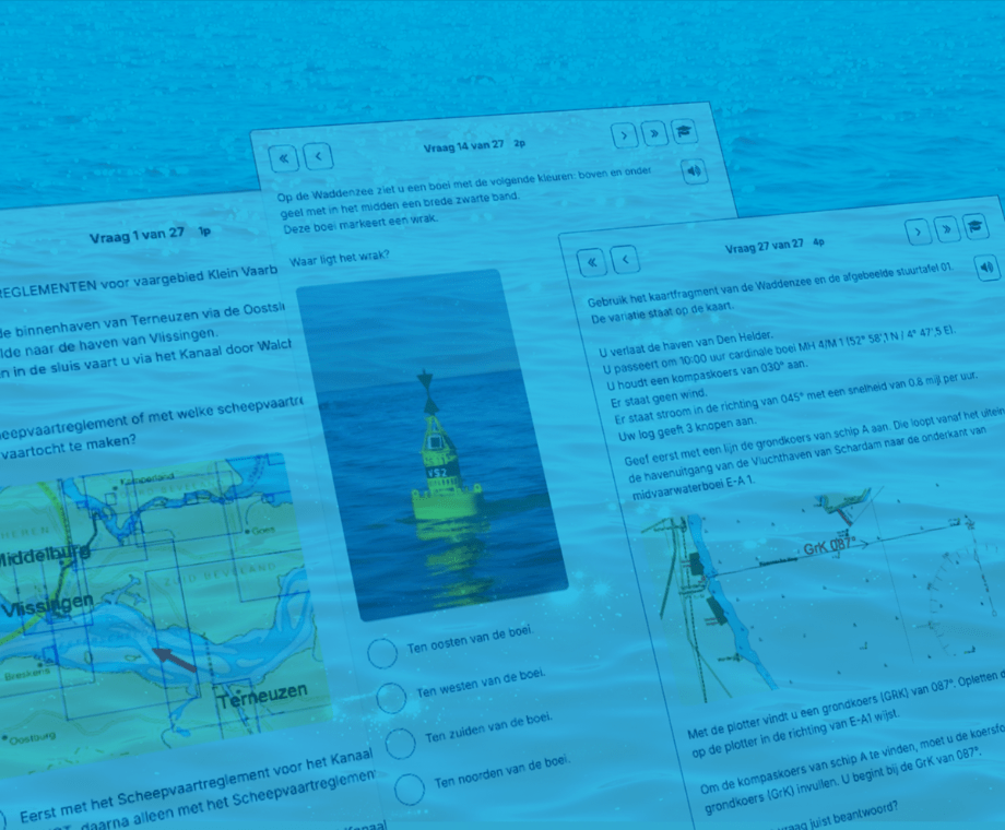Hoe gaat het examen Vaarbewijs 2 in zijn werk?